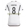 Original Fußballtrikot Deutschland Leon Goretzka 8 Heimtrikot WM 2022 Für Damen